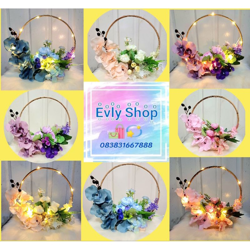 Hiasan Meja / Hiasan Meja Aesthetic / HiasanRuang Tamu / Bunga Ucapan Grand Opening/ Ruang Tamu