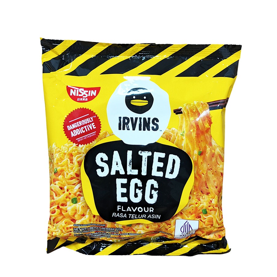 

NISSIN IRVIN SALTED EGG NOODLE 117 G
