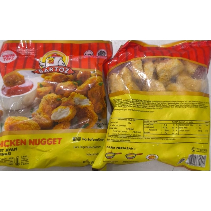 

Nugget Bartoz 500gr