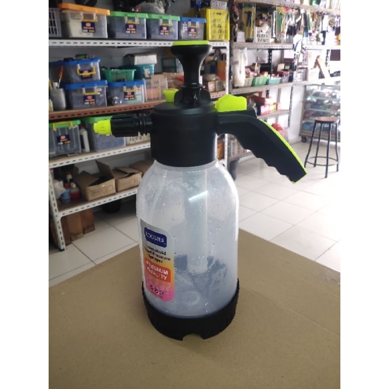 PRESSURE SPRAYER , BOOSTER 2 LITER TRANSPARAN , SEMPROTAN  AIR TANAMAN DAN DISINFEKTAN 2000ML