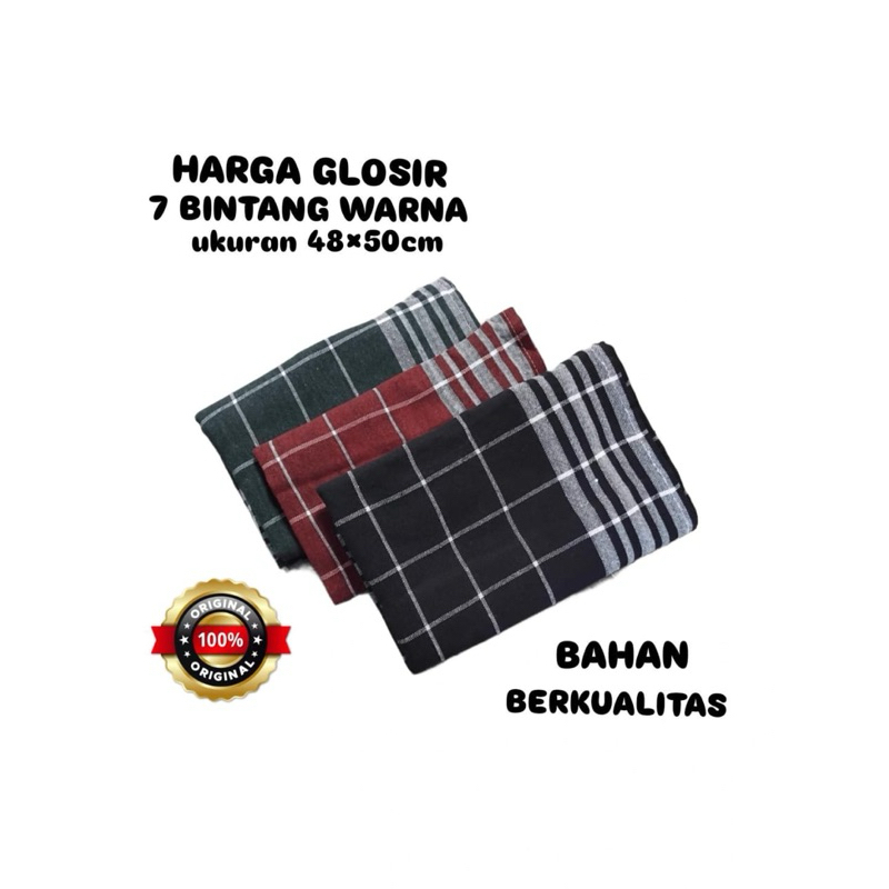 KAIN SERBET 6 pcs SERBAGUNA harga murah kualitas terbaik 7 bintang