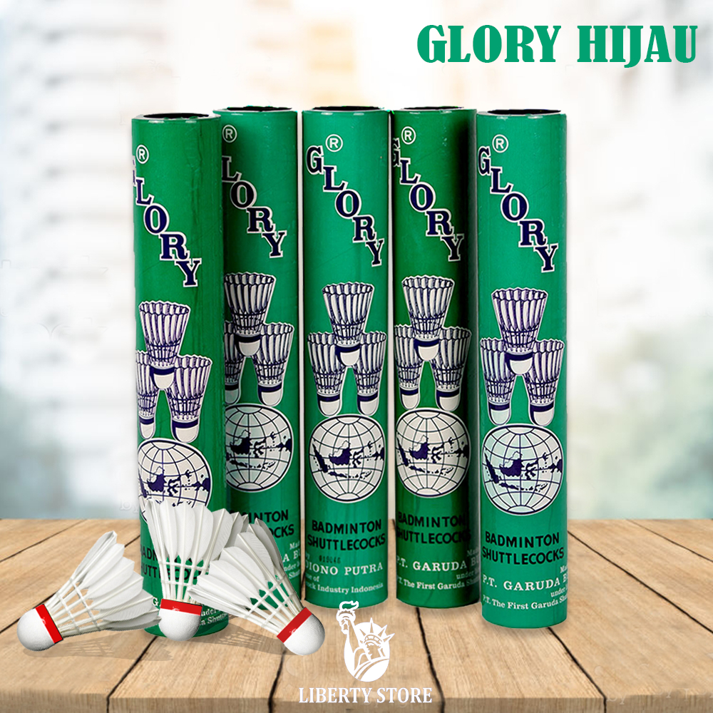Shuttlecock badminton GLORY Hijau Berkualitas ORIGINAL