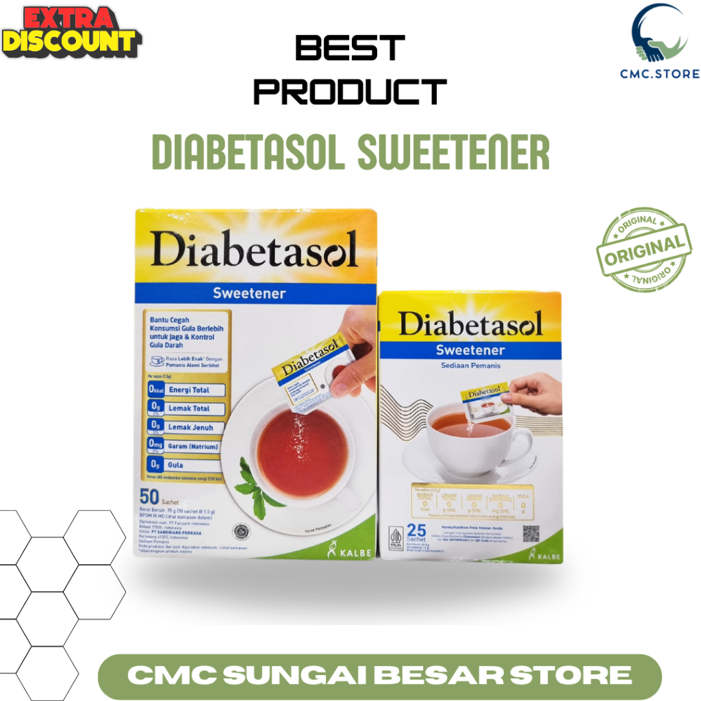 

Diabetasol Sweetener Sachet