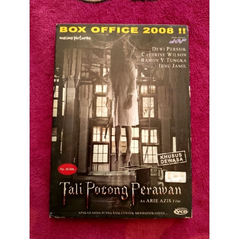 VCD FILM HOROR INDONESIA - T4LI POCONG PERAWAN (ORIGINAL) ISI 2 DISC