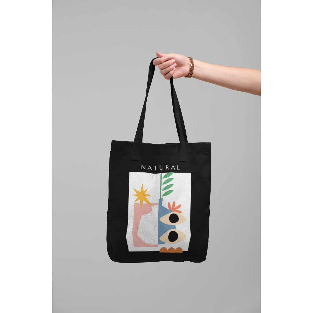 KataKataKu - Tas Tote Bag Kanvas - Totebag Pria Wanita