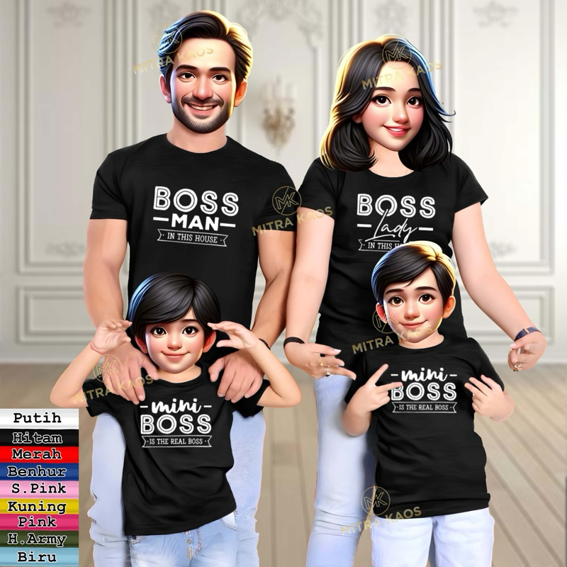 KAOS ATASAN BAJU COUPLE KELUARGA / PASANGAN / ADIK-KAKAK / FAMILY CASUAL