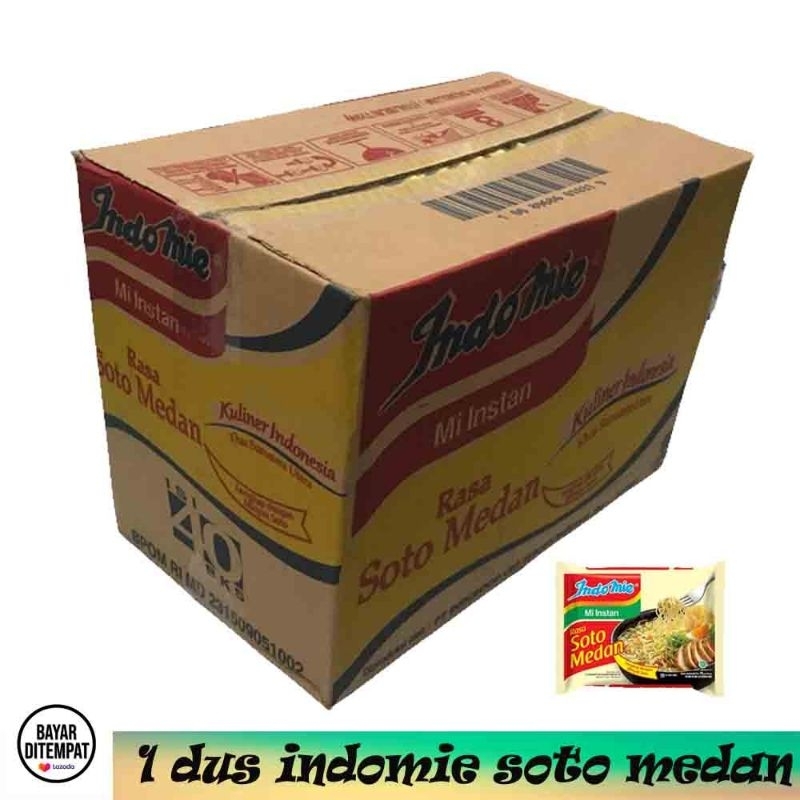 

INDOMI SOTO MEDAN 1 DUS ISI 40 PC