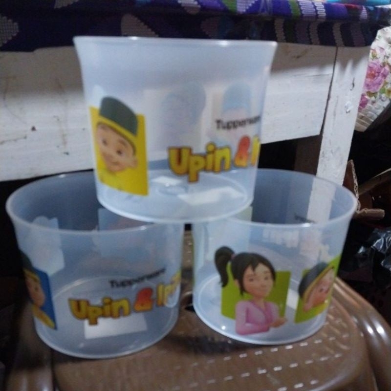 BARU TOPLES SAJA TUPPERWARE UPIN UPIN TANPA TUTUP