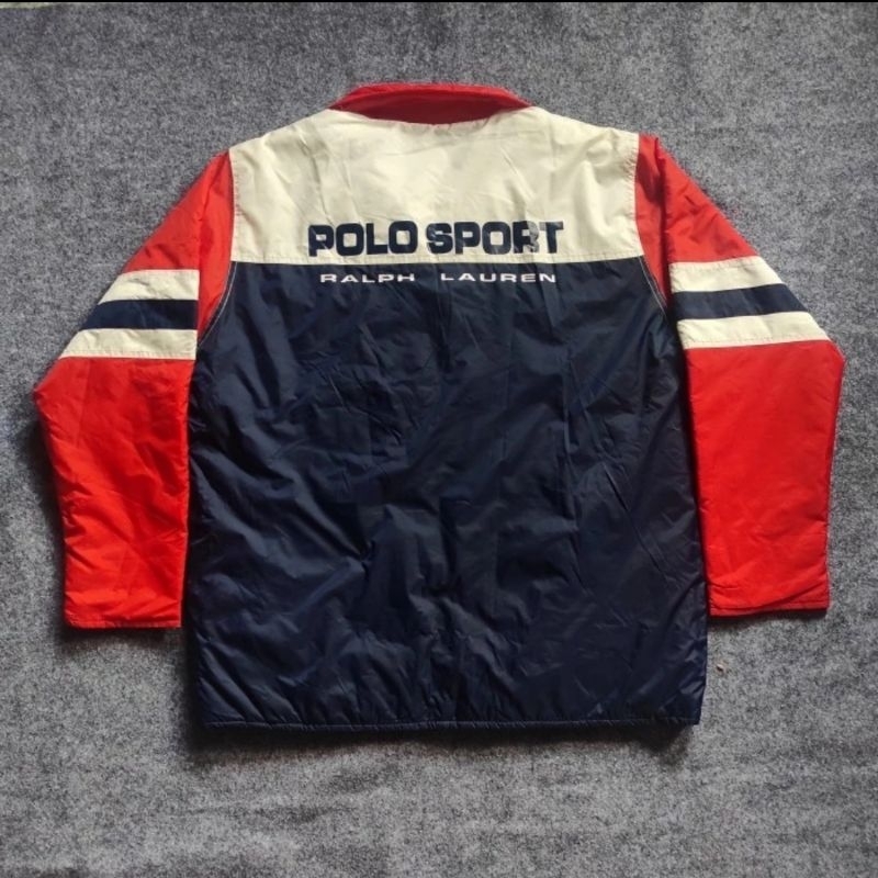 JACKET POLO RALPH LAUREN PUFFER COLORBLOCK/COLOURBLOCK VINTAGE
