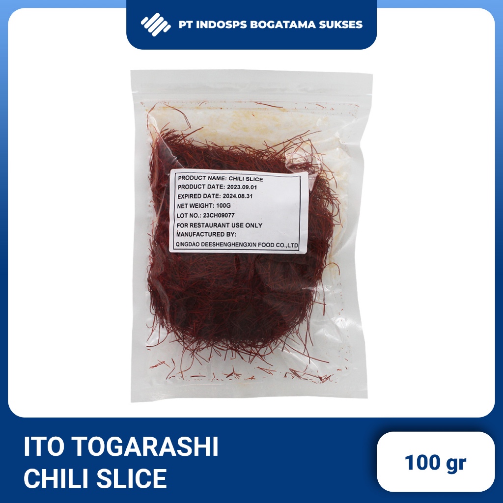 

ITO Togarashi Chili Slice | Parutan Cabai 100 gr