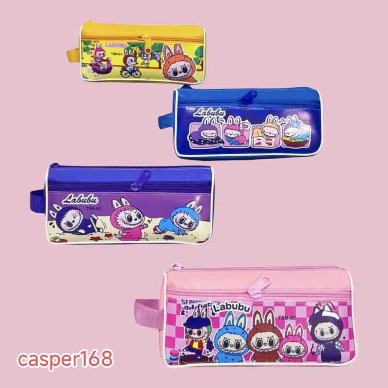 

Kotak Pensil Fancy Karakter LABUBU - Pencil case Fancy Lucu - Tempat Pensil Fancy Lucu Anak Perempuan - Kotak Pensil 2 Zipper Fancy Karakter.