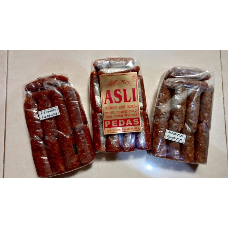 

Sambel Pecel "Asli" isi 10 khas Blitar