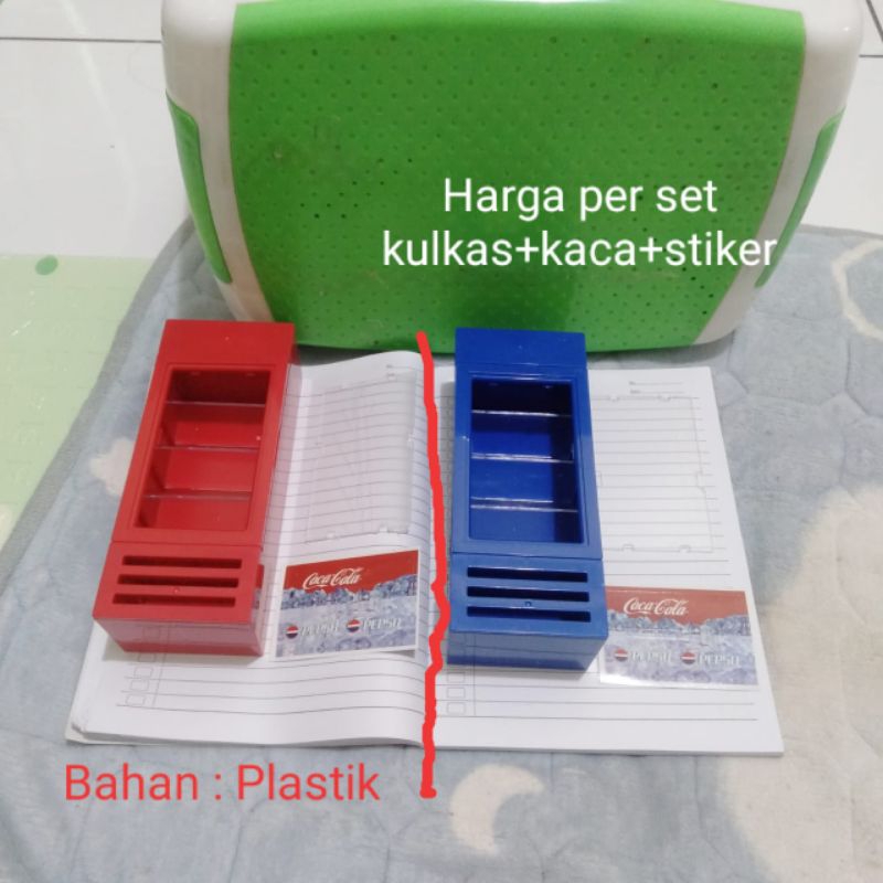 Miniatur Kulkas Minuman Miniatur Kulkas Showcase Coca Cola Pepsi