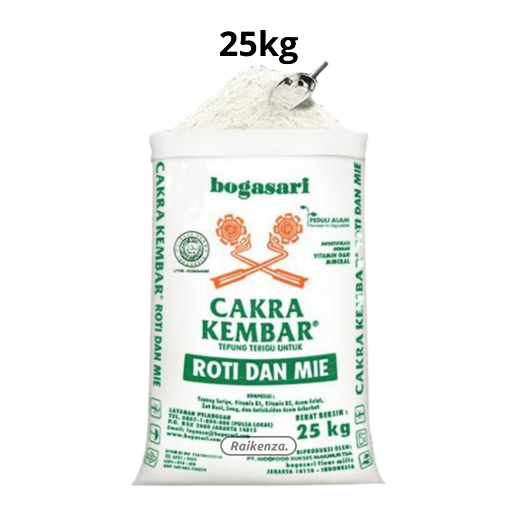 

Terigu Cakra Kembar 25 kg Kemasan Ball