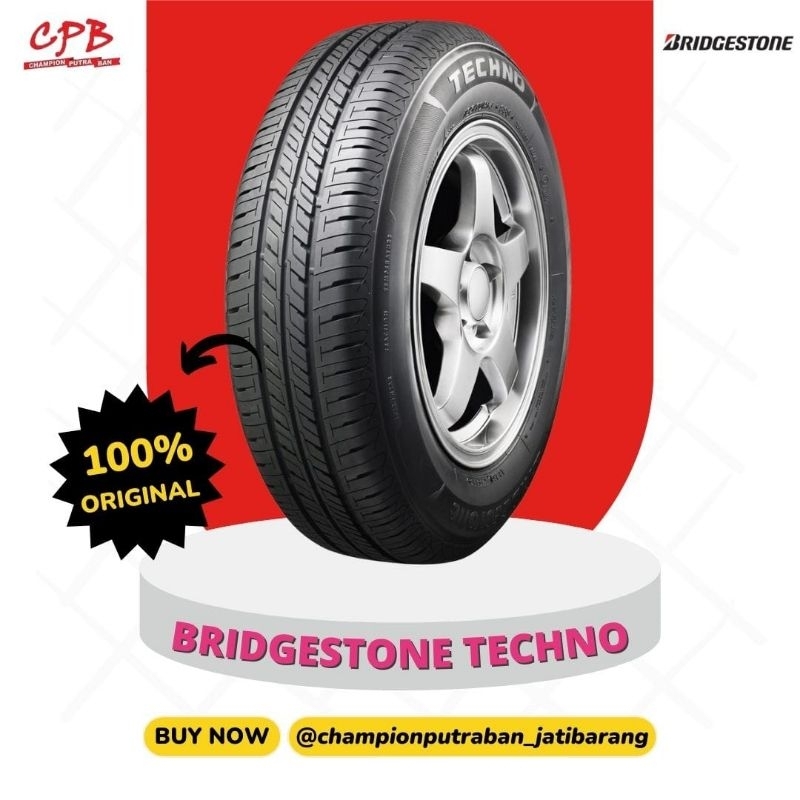 BAN MOBIL 195 70 R14 BRIDGESTONE TECHNO
