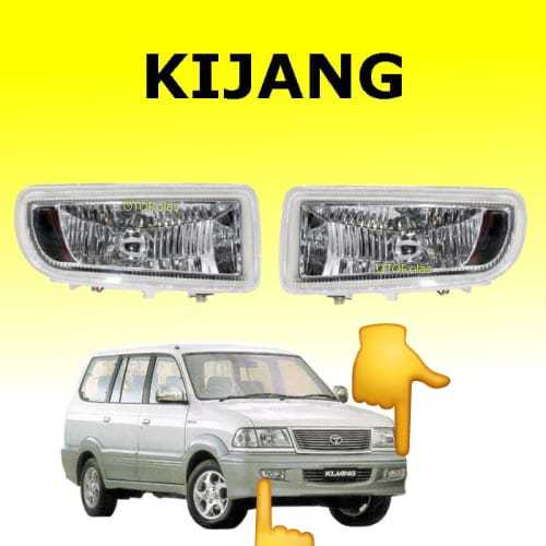 Fog Lamp Lampu Kabut Kijang 2000 2001 2002 Fog Lamp LGX LSX LX