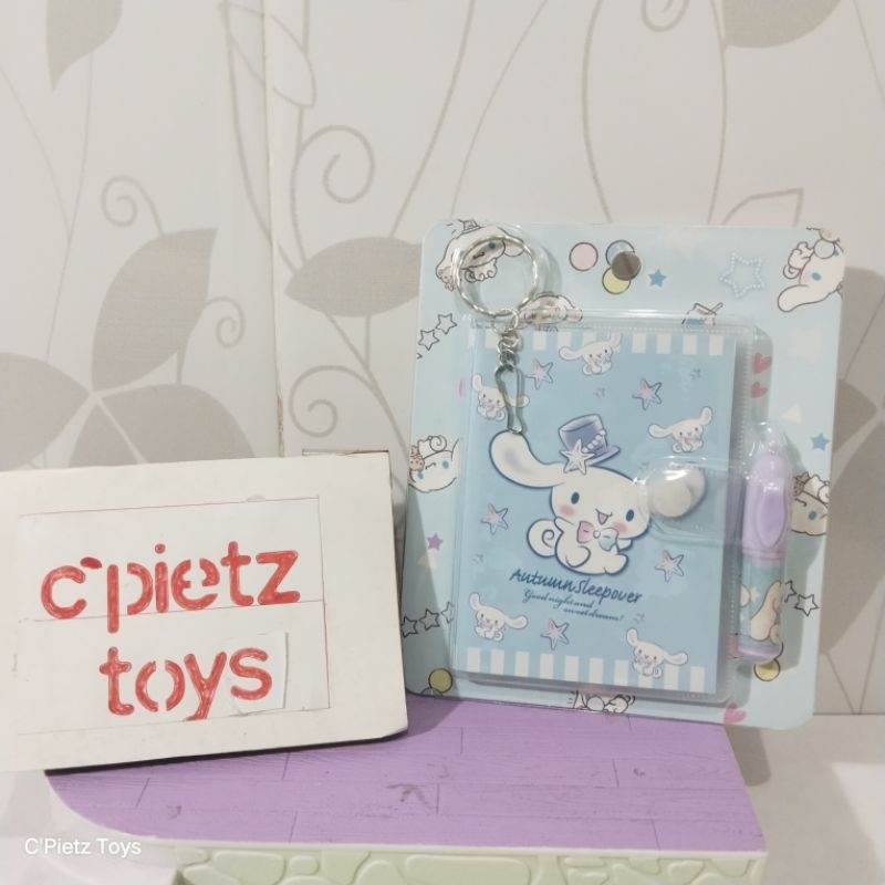 

(NEW) Notebook Mini Diary Set 2 in 1 Notebook & Ballpoint/Pulpen Cinnamoroll