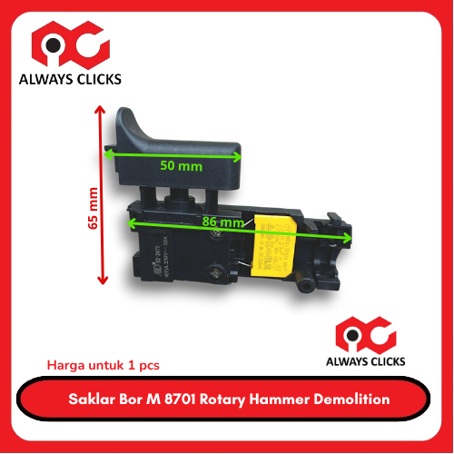 Saklar Bor M 8701 Rotary Hammer M8701 SDS