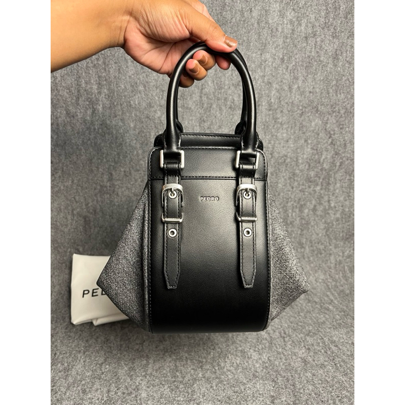 Tas Pedro wanita grey ori
