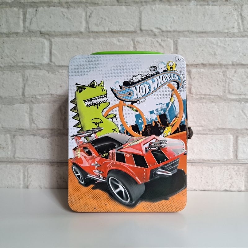 Box /Tas /Koper Penyimpanan Hotwheels Second Brand Original Hotwheels Isi 18pcs