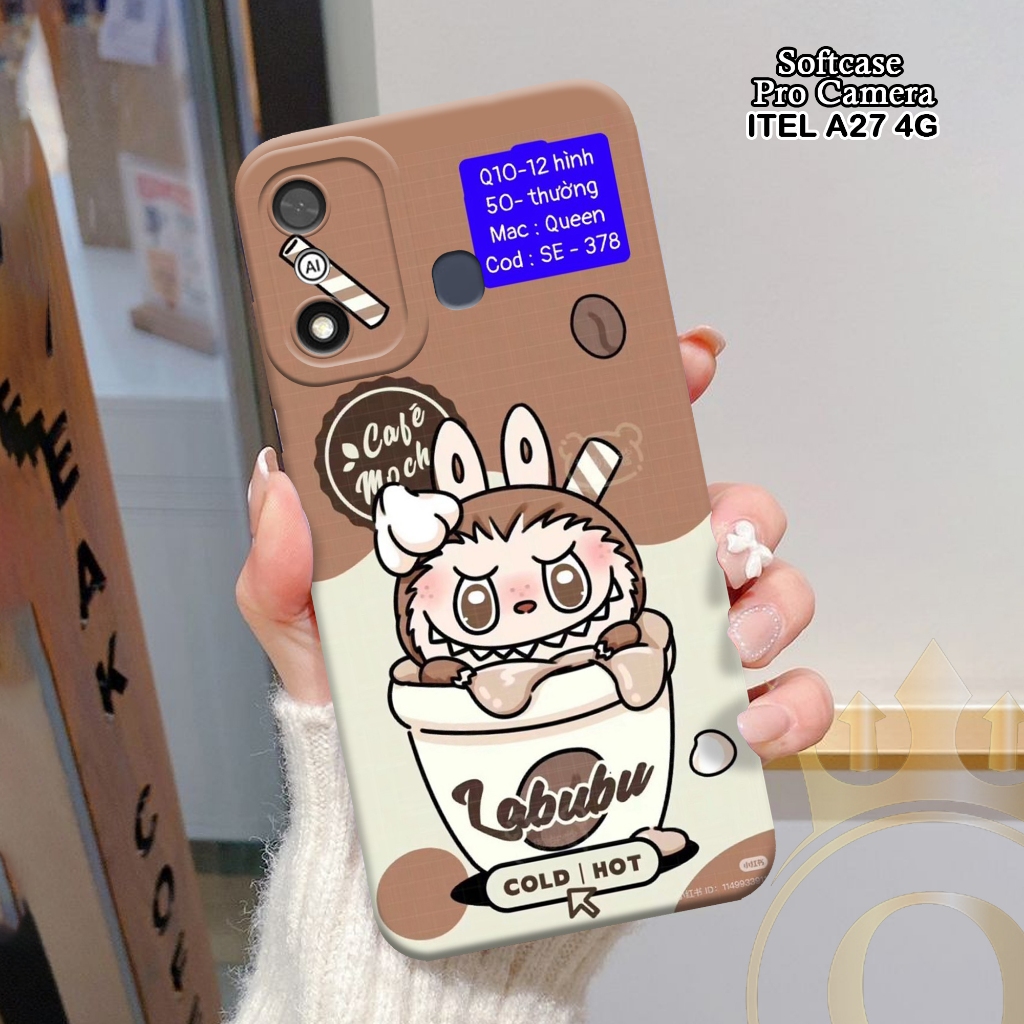 Softcase ITEL A27 4G - ORORA - Casing ITEL A27 4G  - Motif case Cartoon - ITEL - Softcase ITEL A27 4