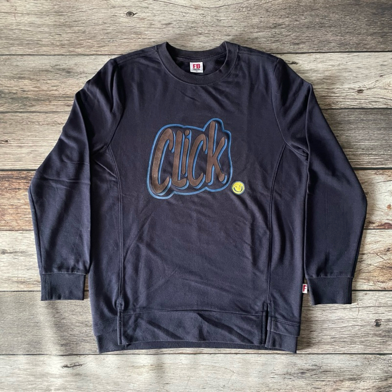 CREWNECK FUBU NEW YORK SECOND | Crewneck FB New York Second Warna Navy