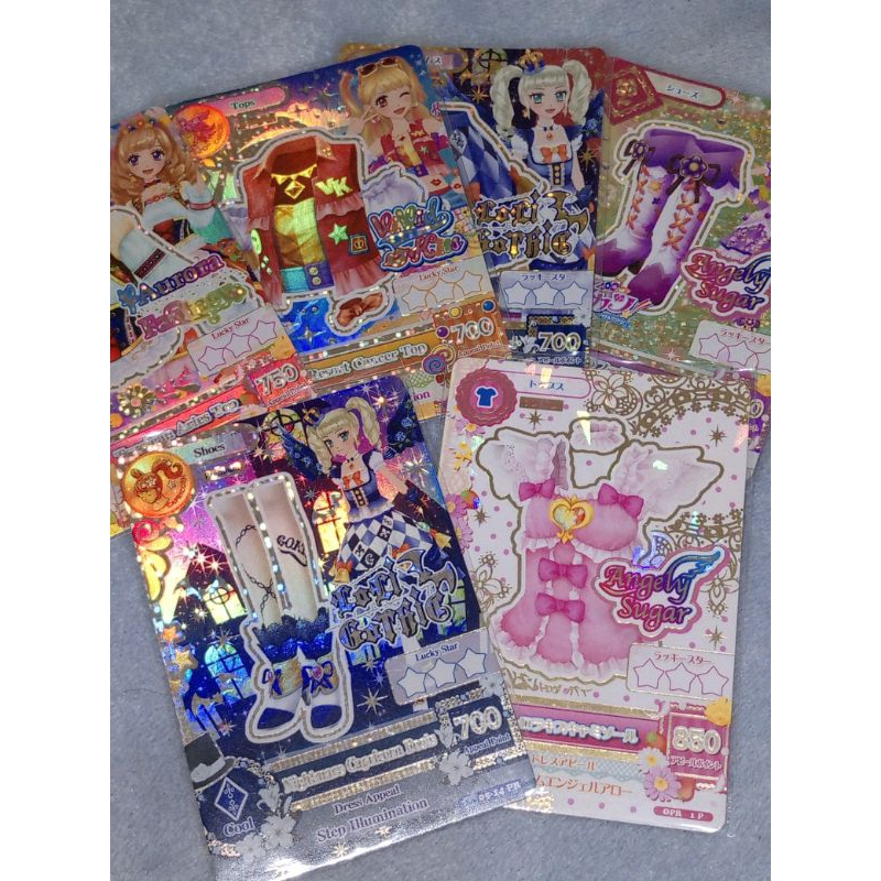 (regularly updated) aikatsu card premium rare satuan; zodiac, movie ichigo hoshimiya, roulette angel