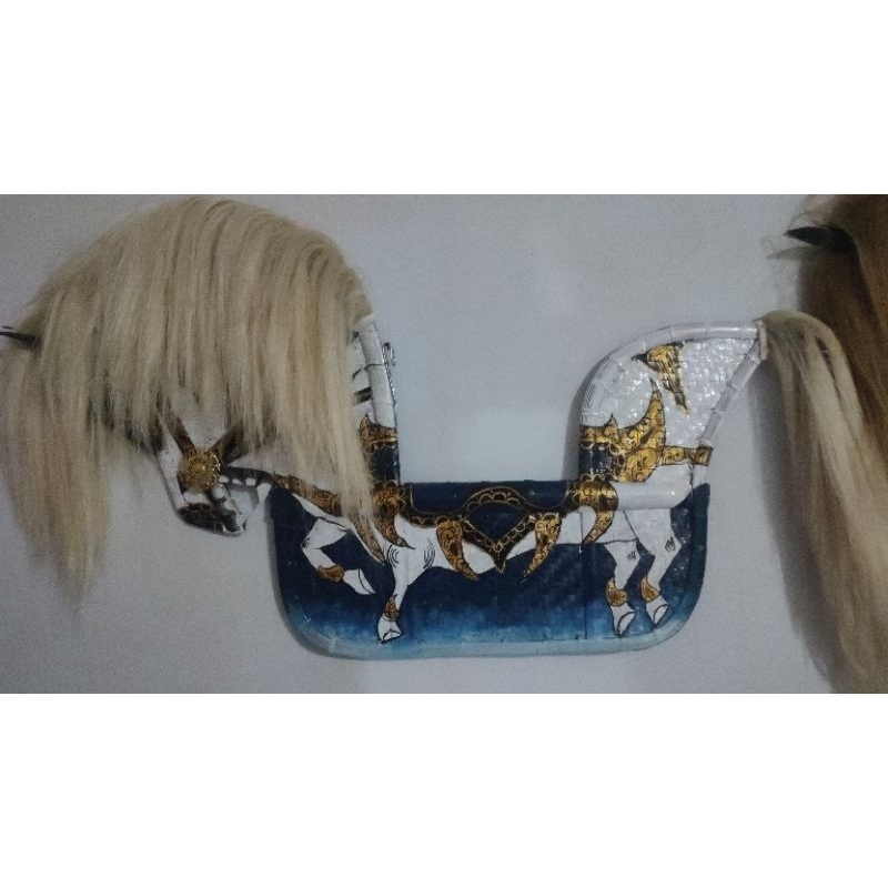 kuda lumping ukuran smp rambut sintetis