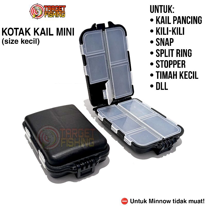 Kotak Kail Pancing Mini / Box Aksesoris Pancing