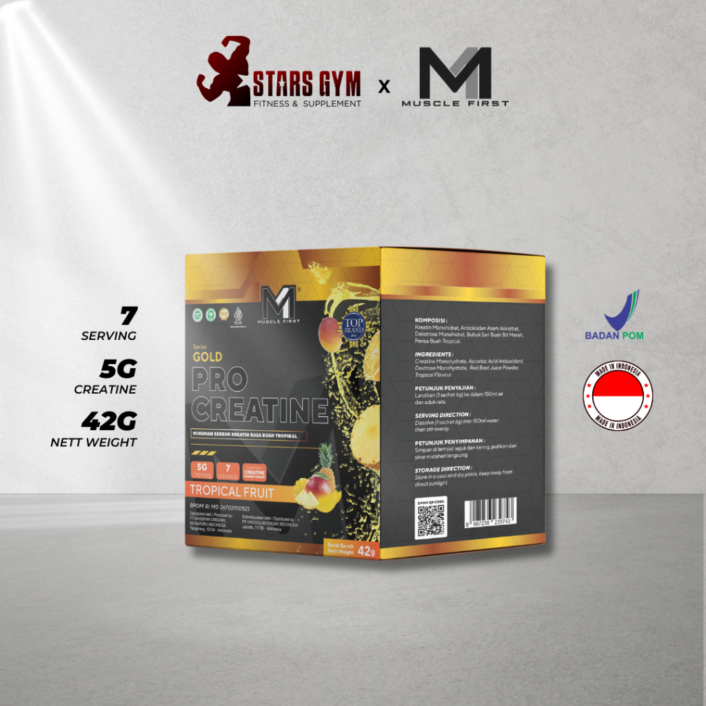 M1 MUSCLE FIRST Pro Creatine Box