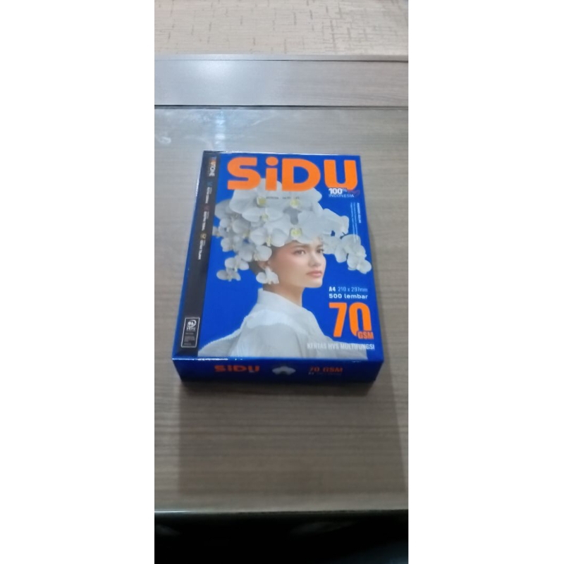 

KERTAS HVS FOTO COPY A4 70gr SIDU (SINAR DUNIA) ISI 500 LEMBAR 1RIM/KARTON