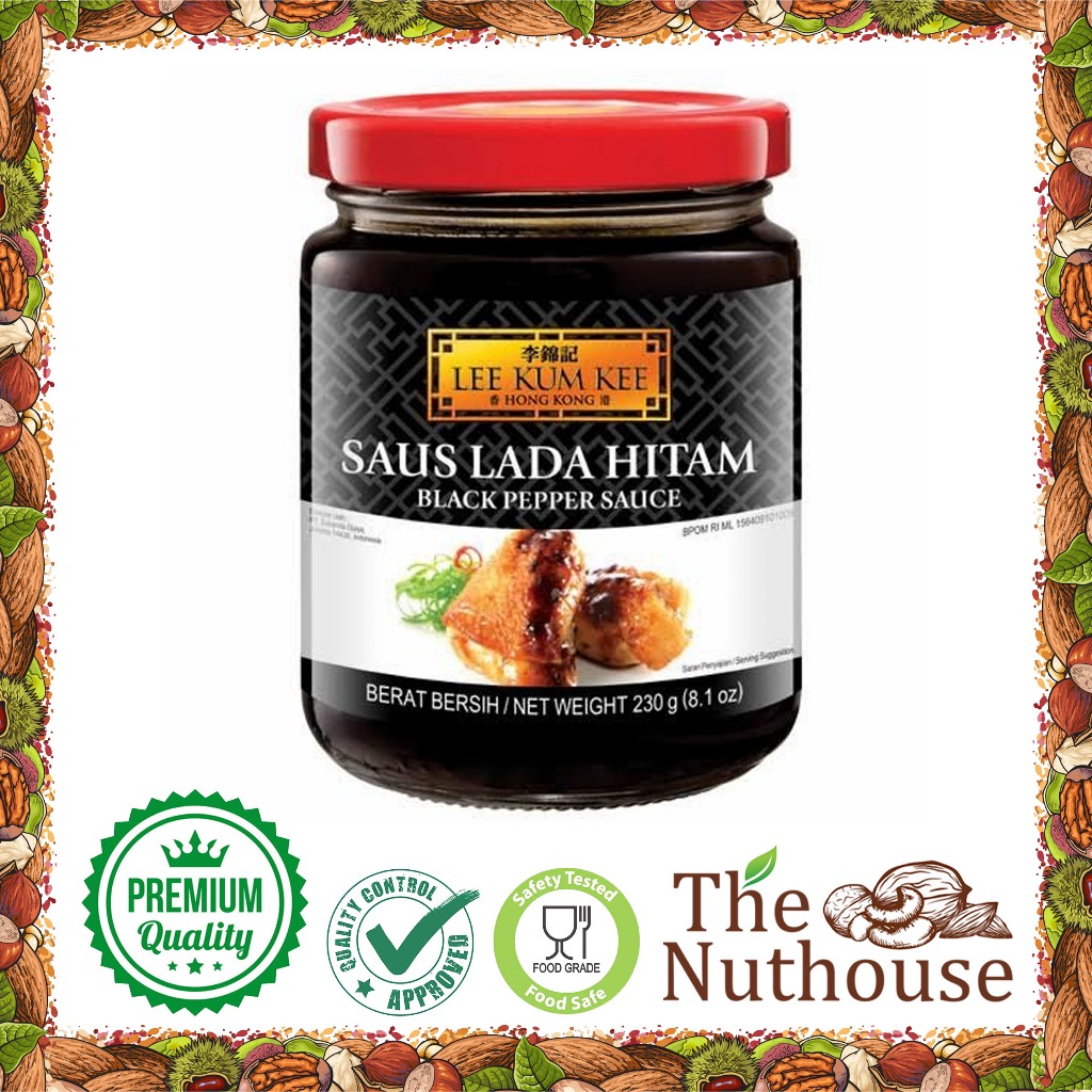 

LEE KUM KEE Black Pepper Sauce / Saus Lada Hitam 230gr