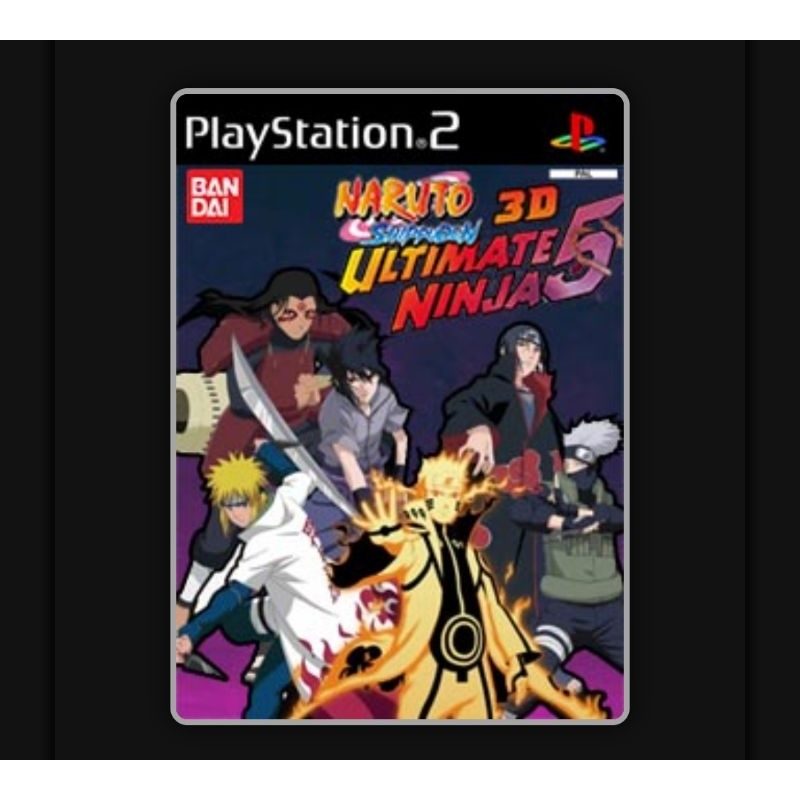 KASET PS2 NARUTO ULTIMATE NINJA 5 3D V2