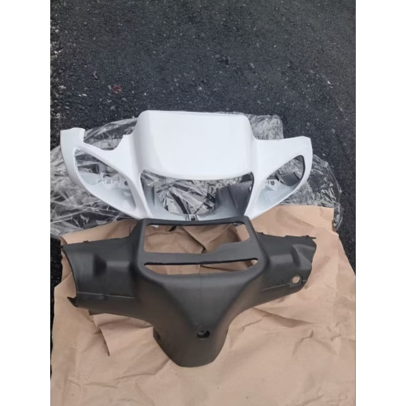 Batok Depan Fiz R / Vega R lama/ Force 1 Full Set Warna Putih