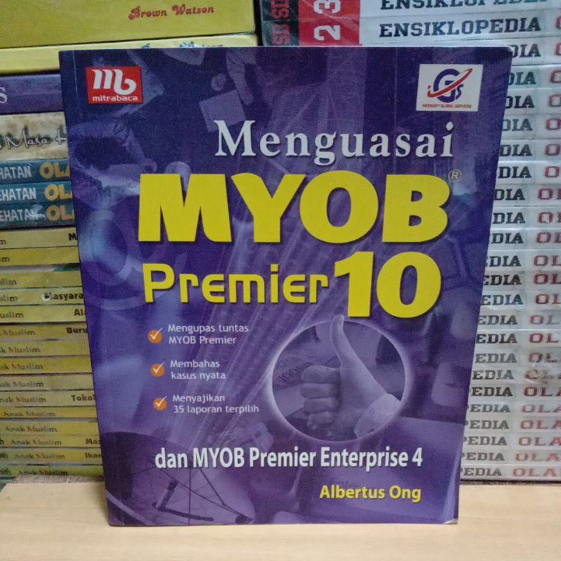Buku Original Menguasai MYOB Premier 10 dan MYOB Premier Enterprise 4