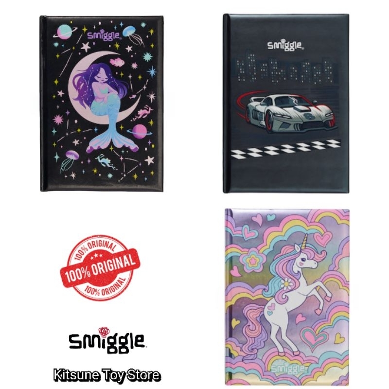 

Sniggle Limitless Hard Cover A5 Notebook Original Note Book - Buku Tulis Catatan Sekolah Anak TK SD SMP
