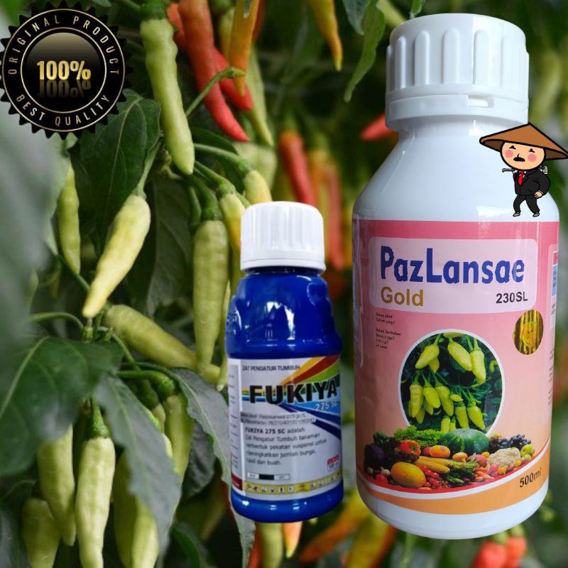 PAZLANSAE GOLD + FUKIYA 100 ML - NUTRISI TANAMAN