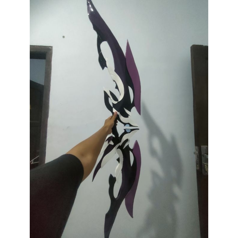 prop elysia bow honkai impact panah elysia bow honkai cosplay