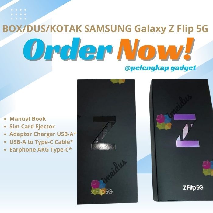 

BOX/DUS/KOTAK SAMSUNG Galaxy Z Flip 5G