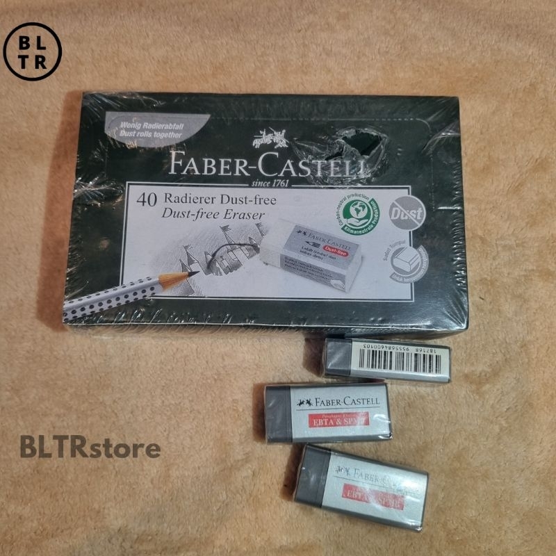 

PCS//PENGHAPUS FABER CASTEL(187168)/PENGHAPUS PENSIL/ERASER/NEW ORIGINAL