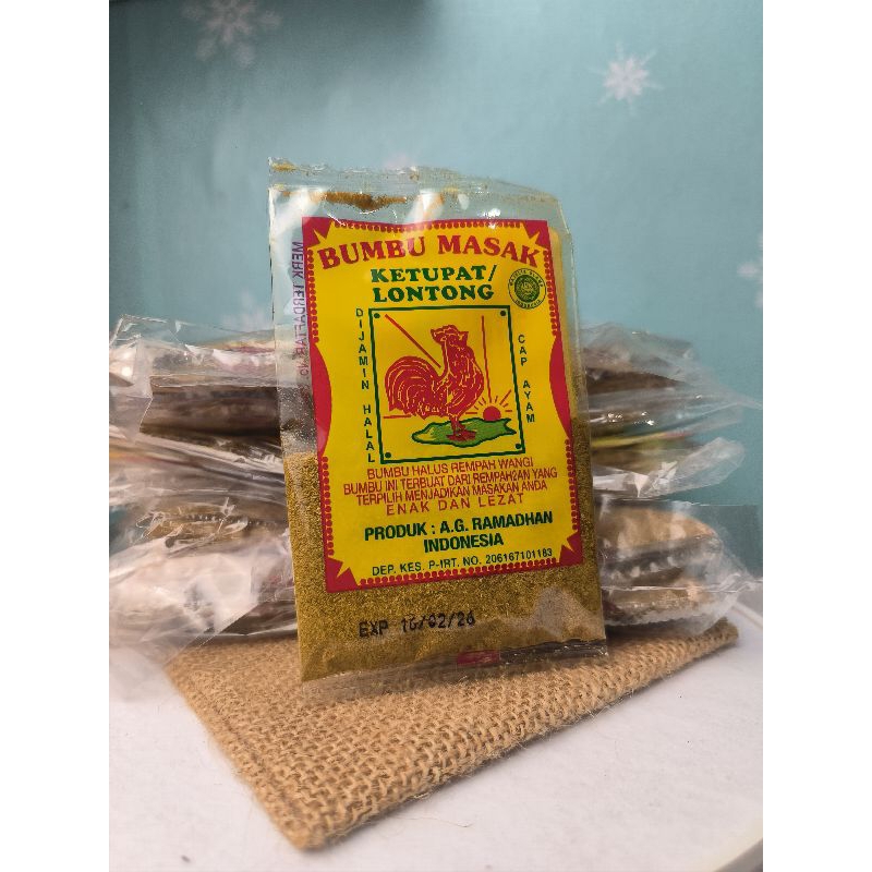 

Bumbu Ketupat / Lontong Cap Ayam Jago per pcs