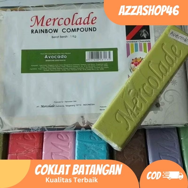 

Mercolade Coklat Batangan Cocok untuk Pisang Lumer dan Lain lain.