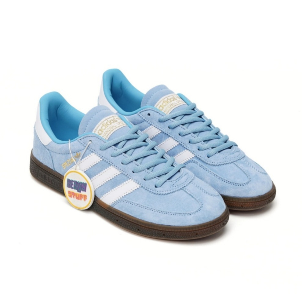 Sepatu Adidas Handball Spezial Light Blue Ice Blue SKU BD7632 "Unisex" 100% Original BNIB