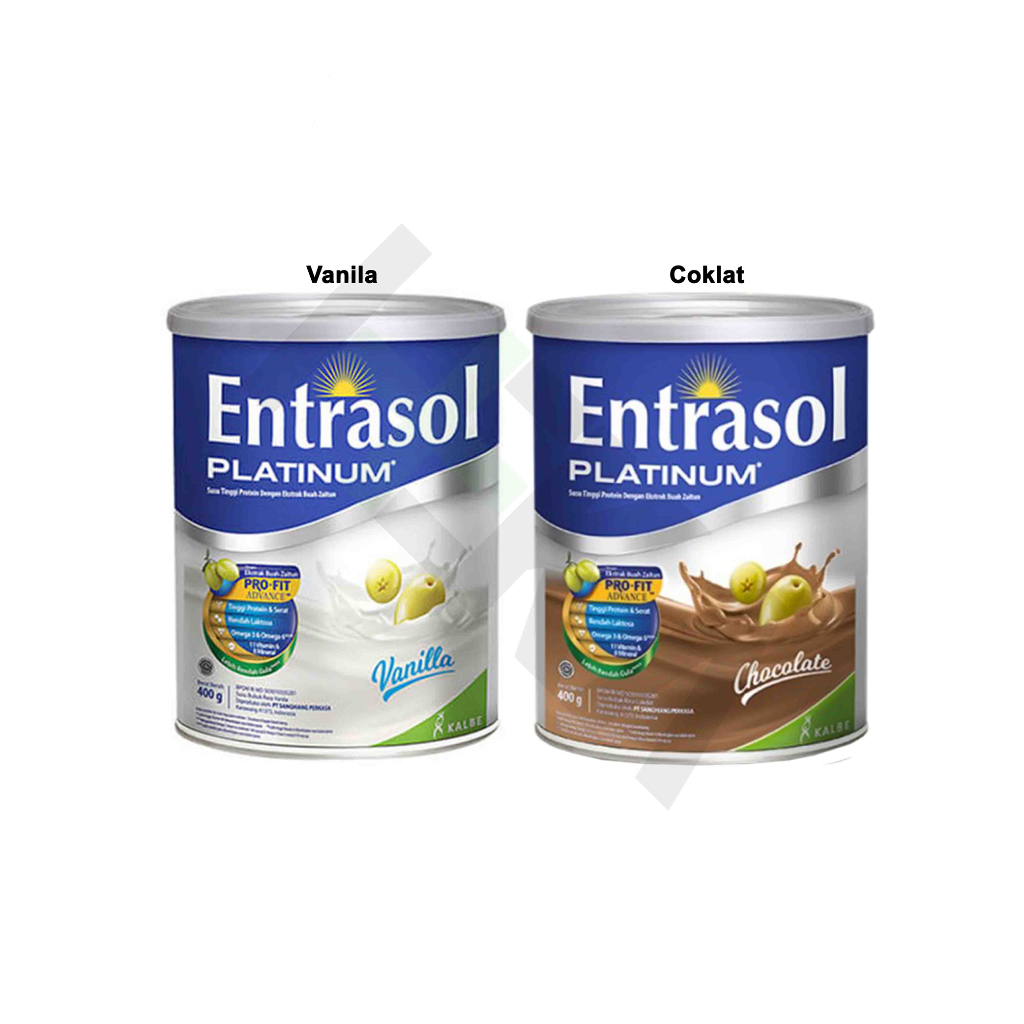 

Entrasol Platinum 400 g - Susu Tinggi Kalsium [Majapahit]