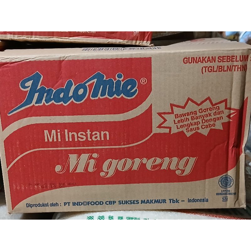 

Indomie goreng 1 Dus isi 40pcs