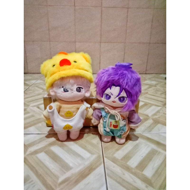 Boneka Blue Lock Cotton Doll 20cm Nagi Seishiro & Mikage Reo | DOLL ONLY HANYA BONEKA TANPA BAJU