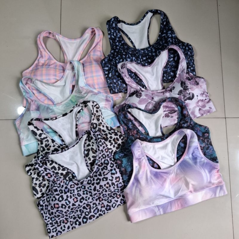 ND4 Bra Anko Racerback Sport Bra Nyaman Olahraga