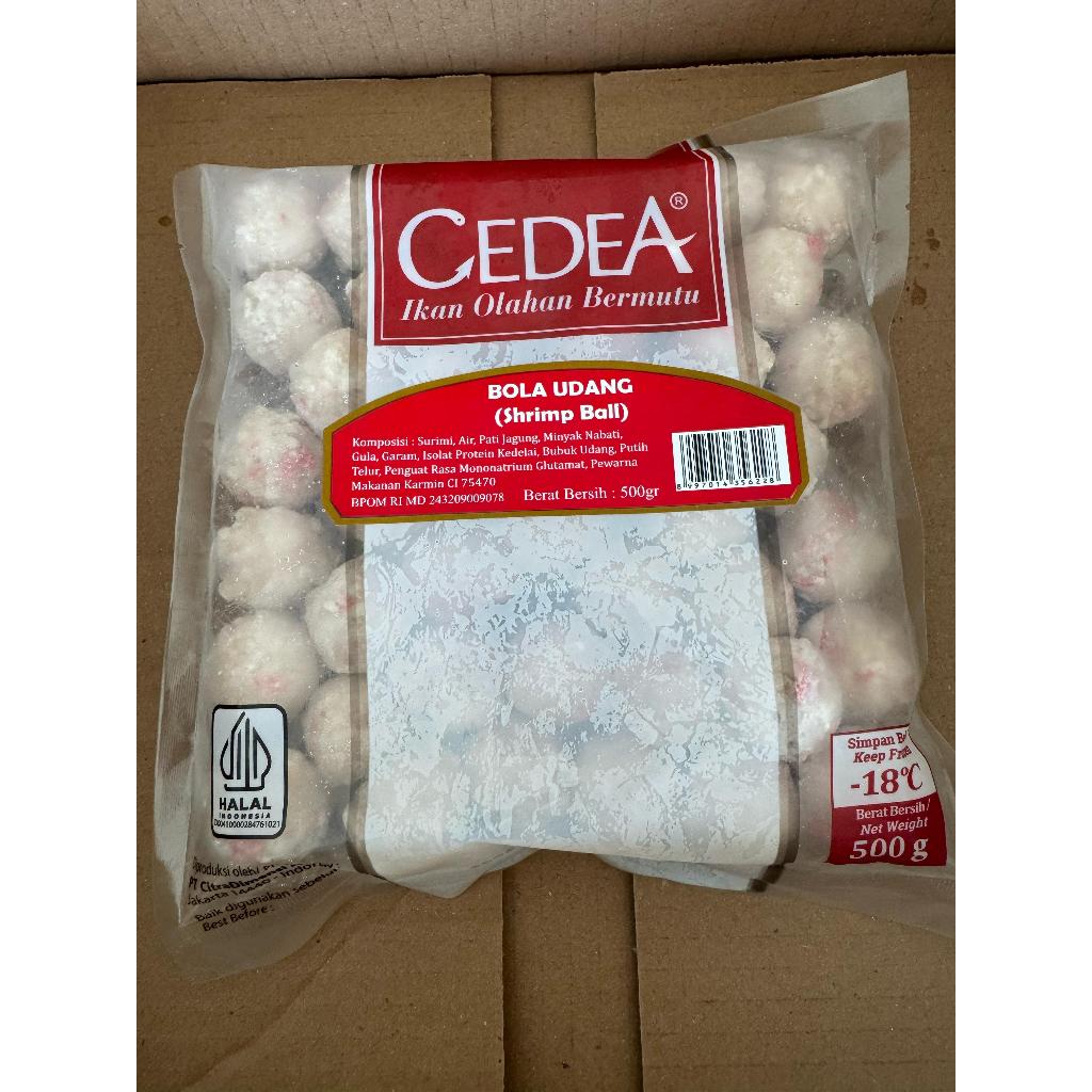 

Cedea Bakso Udang 500gr Cedea Shrimp Ball 500gr