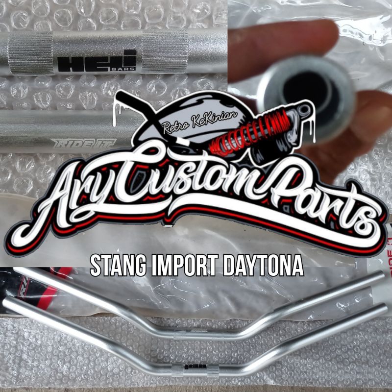 stang Daytona replika detail original import cocok cb gl megapro tiger rx king w175 japstyle dll