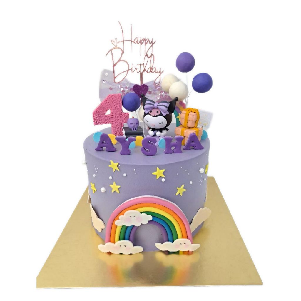 

Cake Kuromi Pelangi